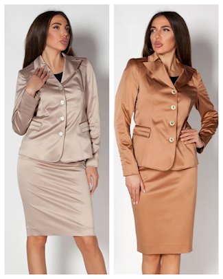 elegantno damsko sako bordo fashion v dva cviata