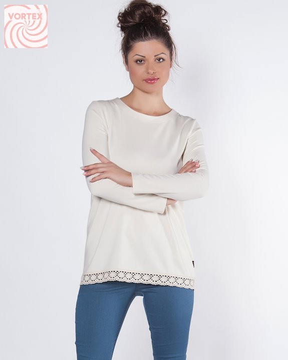 Дамска блуза от материята Vortex от онлайн магазин Efrea.