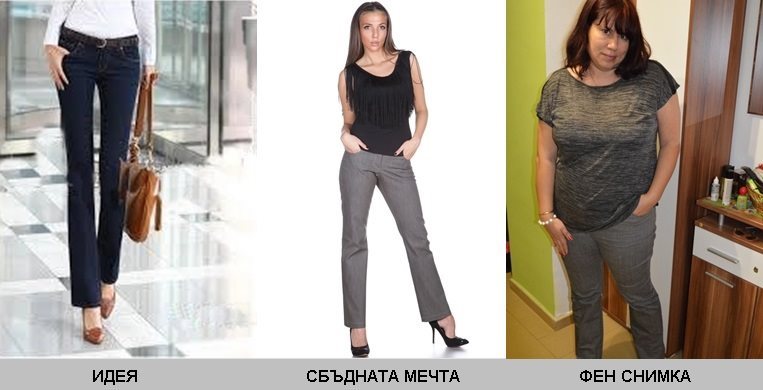 Много харесван от клиентките на efrea.com дамски панталон, Сбъдната мечта на Ива Змийчарова, която получи като подарък един анталон 100% безплатно