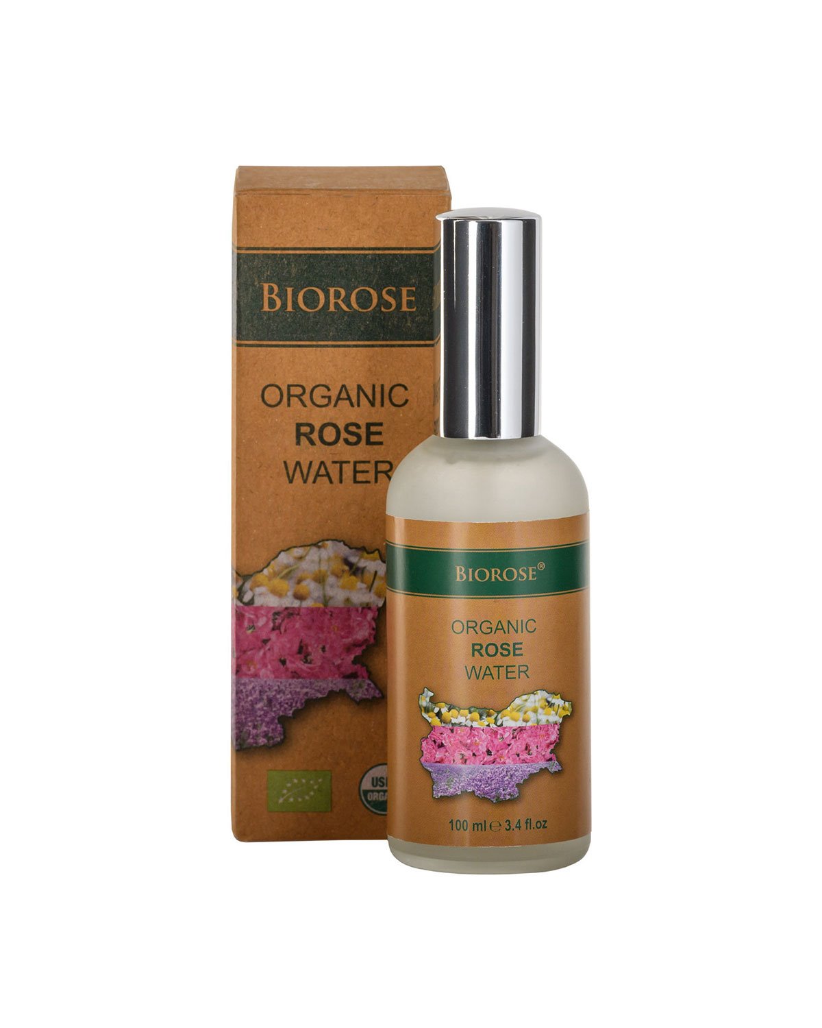 Органична вода от Роза - Organic Rose Water